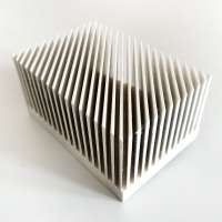 Extruded aluminum heatsink 80(W)*40(H)*55(L)mm