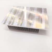 Aluminum heat sink 260(W)*58(H)*200(L)mm;Inverter/Rectifier/VFD/converter heat sink