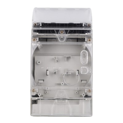 Custom Plastic Injection Molded Electronic Enclosure, Custom PC Plastic Outlet Box